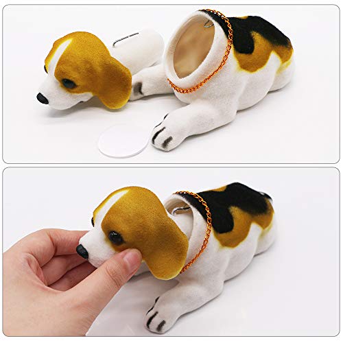 Rayberro DECORATION Nodding Dog Ornaments High Emulation Creative Dog Dashboard Crafts Dog Lover Gift thumb #5
