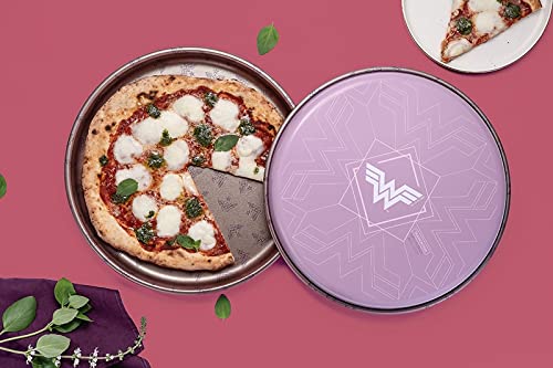 Assadeira para Pizza Tramontina Mulher-Maravilha 1984 em Alumínio com Revestimento Interno Antiadere