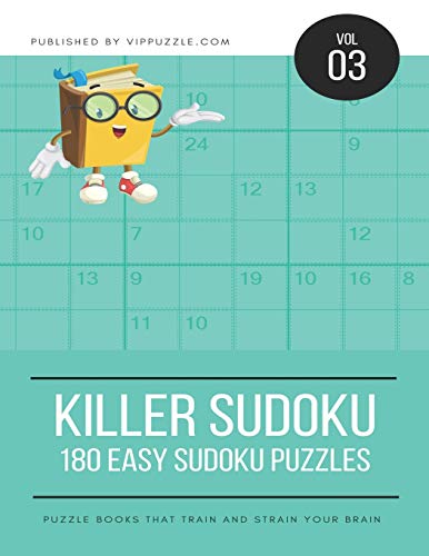 Killer Sudoku - 180 Easy Sudoku Puzzles (Volume)