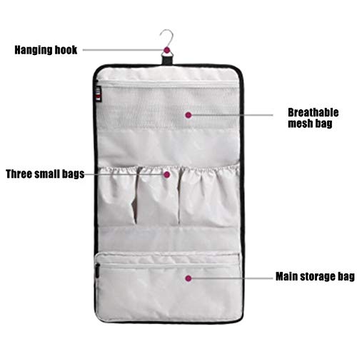 Fer à lisser protégé et rangé partout grâce au sac de voyage pliable suspendu - 6