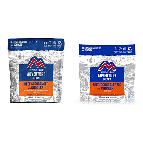 Mountain House Beef Stroganoff with Noodles (2 Servings) and Mountain