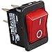 Grindmaster Switch Red Rocker - Power Java/Urn