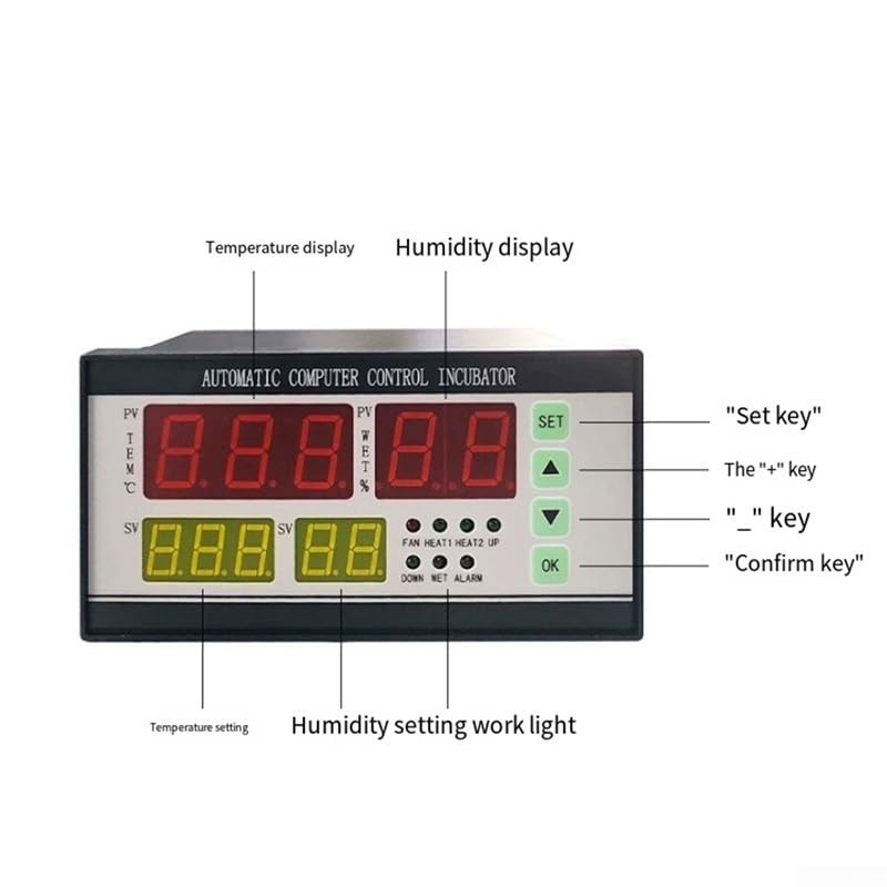 Controllore Incubatrice XM-18 Uova Pollo Controllore Incubatrice