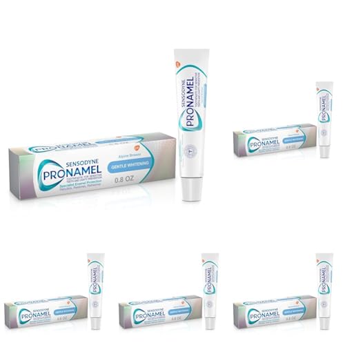 Image of Sensodyne Pronamel Gentle Whitening Alpine Breeze Toothpaste - 0.8 Ounce -Travel Size (Pack of 5)