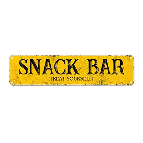 Plaque murale en métal pour snack bar décoration de cuisine rétro vintage - 2