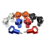 Uchwyty kierownicy motocyklowej Pasuje do Gasgas EX EXF EC ECF MC MCF wspornik kierownicy motocykla uchwyt zaciskowy(Black)