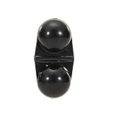Harpra 10x Fishing Double Rattle Attractor Fish Bite Alarm Bell Beads (Black)