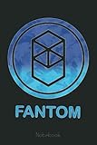 Fantom Crypto FTM coin Notebook: Transaction Log Ledger, Air Drop Tracker, Passwords Book for New and Experienced Traders 6x9 110 Page Gift Journal