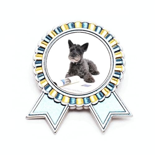 Pin's chien en métal taille M accessoire idéal pour la photographie d'animaux