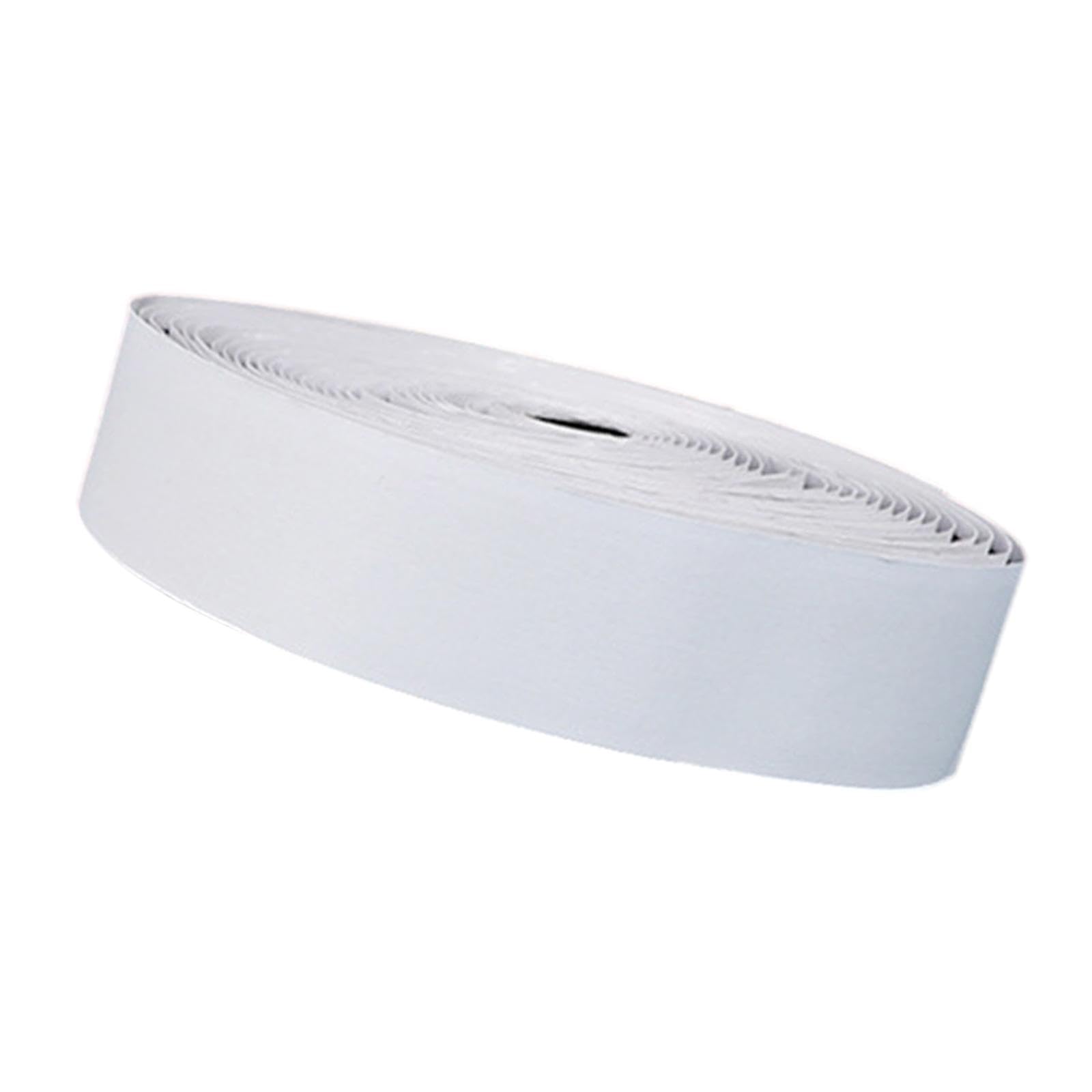 Colaxi Hook and Loop Tape Fastener Strip Self Sticky Removable Sewing Fastener Interlocking Tape for Photo Frame Tablecloths Office, Black Length 5m