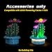 BrickBling Light Compatible with Lego Flowering Cactus, LED Lighting Compatible with Lego 11509, Light up Your Botanical Collection (Not Come with Plants Model)