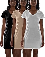 3 Pack - Black - Nude-khaki, White