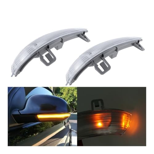 Clignotants dynamiques à défilement LED pour rétroviseur Golf 5 - 6