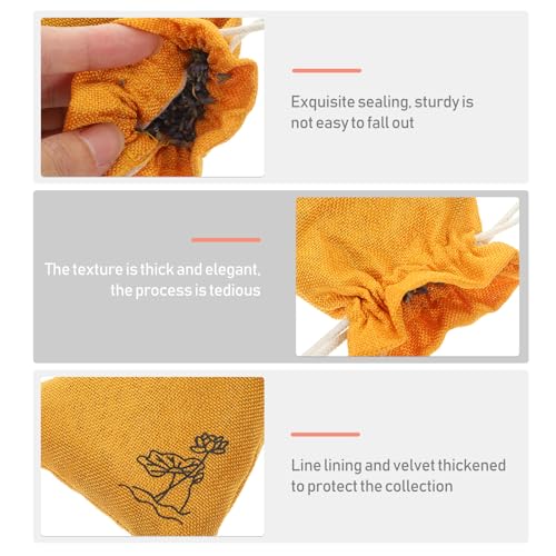IMIKEYA sachets de lavanda secos 2 piezas miniatura 3