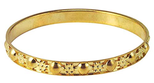 Forum Novelties 68279 Gypsy Thin Gold Costume Bangle Bracelet Select Size: One Size, As Shown, 1 X 1 X 1" #TOP14