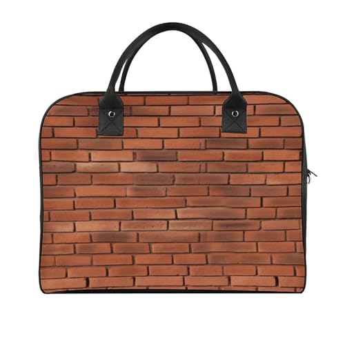 Maletín liviano para laptop con textura ladrillo rojo miniatura 1