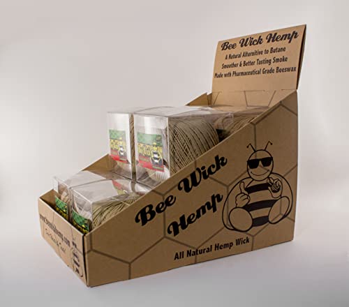 Bee Wick Hemp Spool 420Ft Of Organic Hemp Wick Made With American Beeswax (1.0Mm) (Regular Beeswax Coating) #TOP2