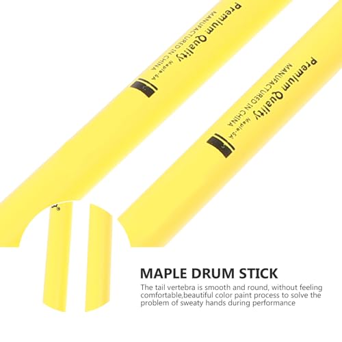 2 pares de baquetas de madera de arce para percusión miniatura 7