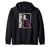 Philippines Flag and Filipino Pride Gift Design Idea Zip Hoodie