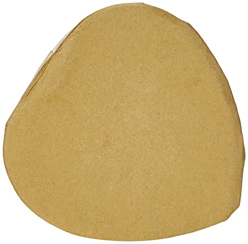 Pracht Creatives Hobby 7648-04541 Kraft Cardboard Boxes Set of 4 Heart-Shaped Gift Boxes with Lids Each 6 x 6 x 3.5 cm for Decorating Storing and Presenting Natural - Image 3