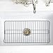 Better Houseware Sink Protectors for Kitchen Sink, Protective Metal Grid, 24.125x12.75x1 inches, Black Kitchen Sink Mat to Shield Sink Base from Scratches, Rust-Resistant Coating, XL