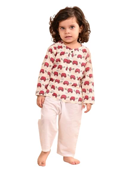 lil pitaara PURE COTTON UNISEX PYJAMA SETS WITH TORTOISE PRINT_LP-PJ-16-Parent-picture-54