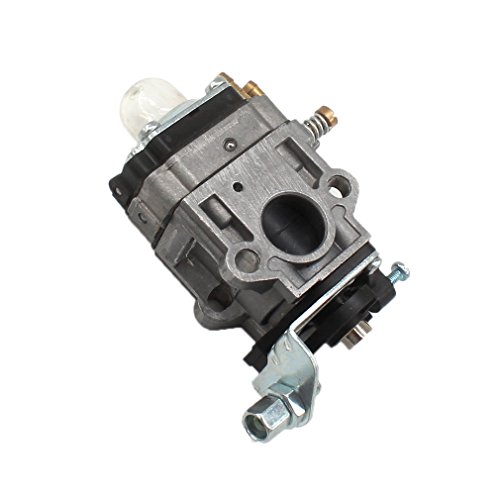 AISEN Carburetor for 2 Cycle 43cc Powermate PCV43 Tiller ARDISAM Earthquake E43 AUGER 300486 11334 51.7CC Fuel Line Tune Up Kit