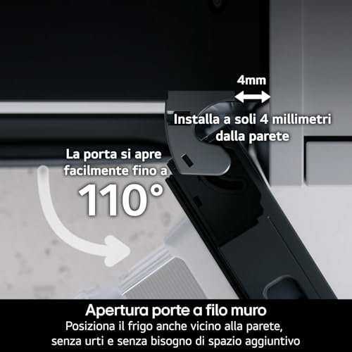 Réfrigérateur combiné LG GBBS726BEV Pose libre 375 - vue 6