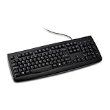 Kensington Pro Fit USB Washable Keyboard, Black (K64407US)