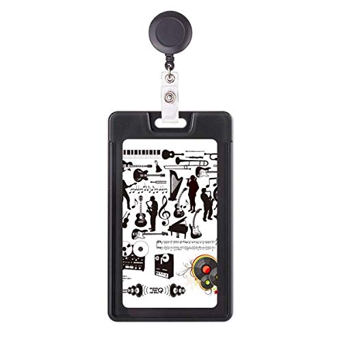 Étui à badge rétractable rock idéal pour vibrer en festival