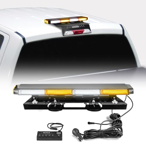 WeiSen No Drill Emergency Strobe Light Bar