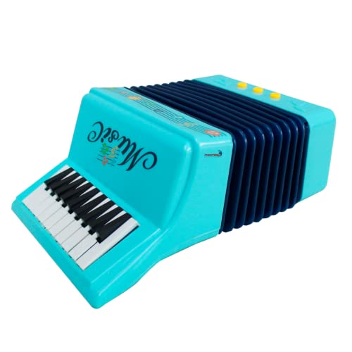 Sanfona Acordeon Infantil com 3 Baixos e 10 Teclas, Importway
