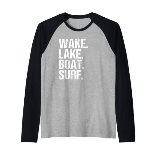 Wake Lake Boat Surf Wakesurfer Wakeboard Wakeboard Seil Raglan