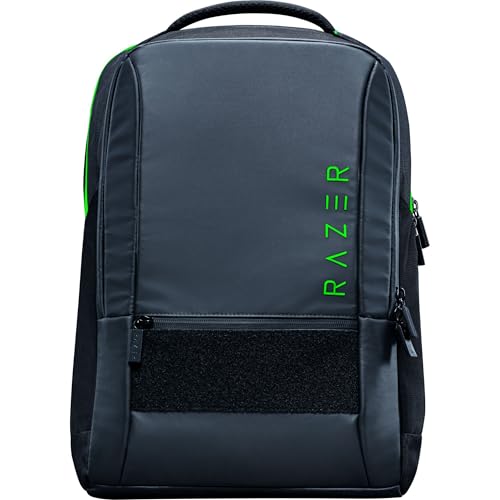 Razer Rogue V4 16 Gaming Laptop Backpack Tear & Water Resistant Exterior Shockproof Sleeve Fits Up to 16 inch Laptops Ergonomic Comfort Made with Recycled Material Padded Shoulder Straps