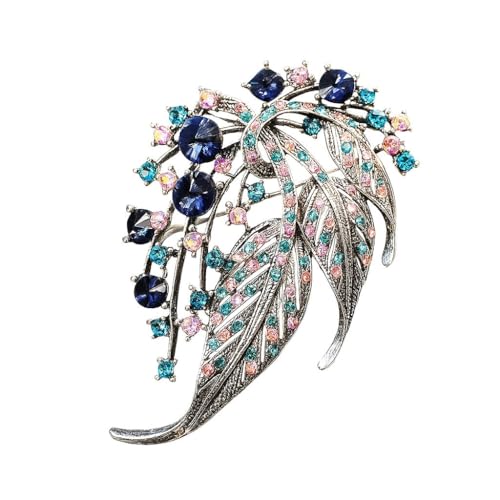 SYGA Brooch Pin Fashion Crystal Rhinestone Jewellery Pin Vintage ...
