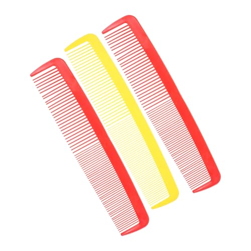 BESPORTBLE ジャイアント マン ビッグ コーム: 3個 ハロウィン 面白い ジャイアント コーム、 ヘア コーム 用 女性用 男性用、 面白い メイクアップ ワイド 歯 コーム