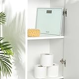 Salter Compact Bathroom Scale – Electronic Digital Bodyweight Scale, 150kg/23st 8lb, LCD Easy To Read Display, Step On Instant Accurate Readings, Slim For Neat Storage, Includes Battery - Image 5