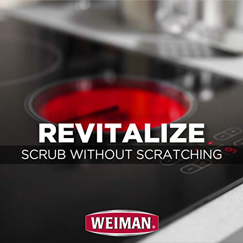 Weiman 45 Cook Top Scrubbing Pads – Gently Clean And Remove Burned-On Food From All Smooth Top And Glass Cooktop Ranges thumb #6