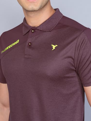 Image of TECHNOSPORT Men's Regular Fit Tshirt