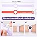 Airtag Bracelet for Kids Adjustable Airtag Watch-Style Wristband, Waterproof Silicone Airtag Holder, Compatible with Apple Airtag, 2-Pack / 8-Pack air tag Bracelet