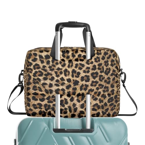 Maletín para laptop con diseño animal de leopardo 13-16" miniatura 7