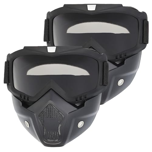 Tactical Full Face Paintball & Airsoft Fox Mask with Anti-Fog Goggles