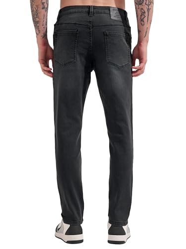 Image of Highlander Men Men's Straight Relaxed Fit Jeans | Stretchable | Everyday Comfort & Style| Jeans for Man|Premium Cotton Blend