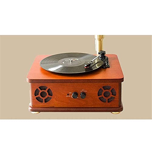 TAISK Tourne-Disque rétro, Haut-Parleur Bluetooth rétro klaxon Platine Vinyle phonographe stéréo Tourne-Disque Haut… - Les Beatles, Paul McCartney, John Lennon, RIngo Starr, George Harrison TAISK Tourne-Disque rétro, Haut-Parleur Bluetooth rétro klaxon Platine Vinyle phonographe stéréo Tourne-Disque Haut… – Image 3