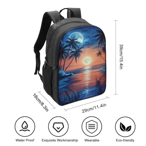 Mochila escolar tropical transpirable para adolescentes ideal para instituto y excursiones 2