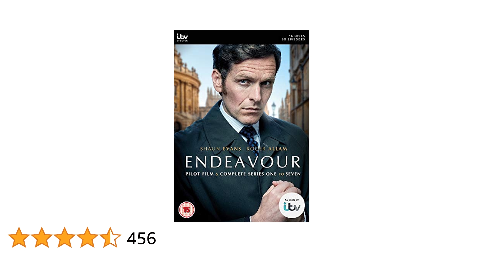 未使用・未開封品) Endeavour Series 1-4 [DVD][PAL](Import