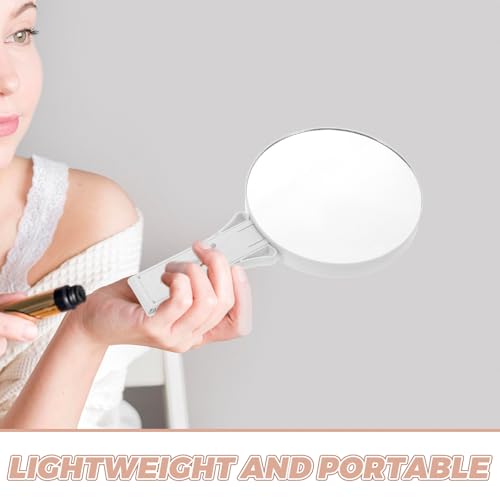 Miroir de maquillage nomade double face grossissant pliable en ABS léger - 8