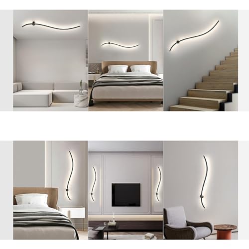 Lámpara de pared LED moderna que elimina sombras en zonas oscuras del pasillo 3