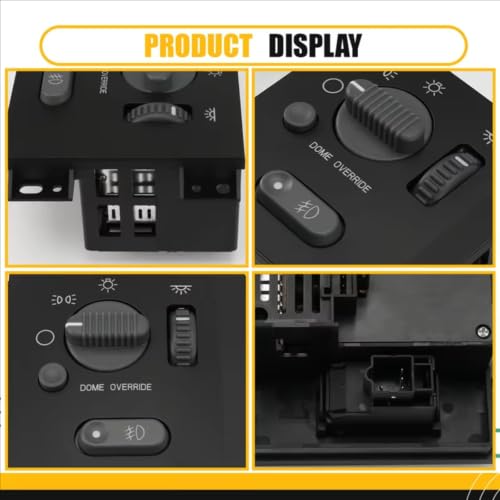 Interruptor de luces para Oldsmobile Bravada 1998-2004 repuesto perilla faros 15029237 5