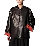 Portez-le avec un t-shirt blanc, une chemise rayée ou un pull à col roulé. Associez-le avec un pantalon décontracté noir, une salopette ou un jean déchiré. Les baskets ou les chaussures en cuir créent un look polyvalent